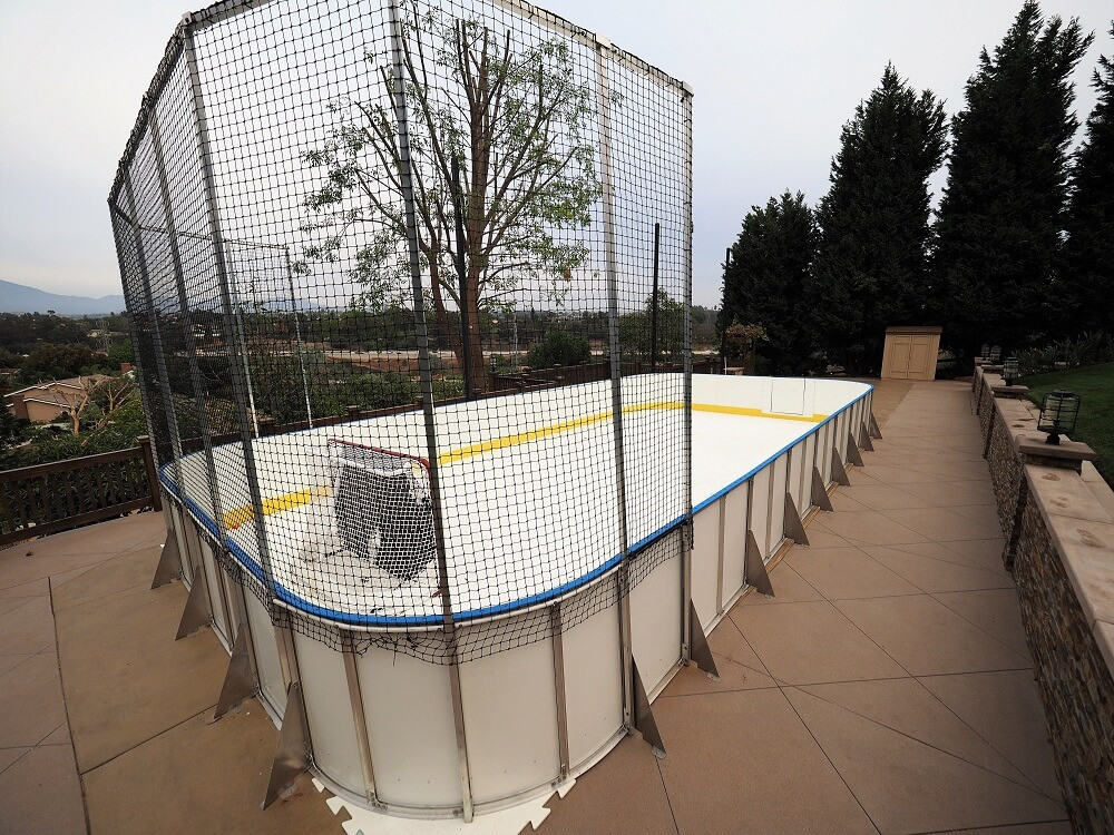 D1 Backyard Rink
 Synthetic Ice & Hockey Boards