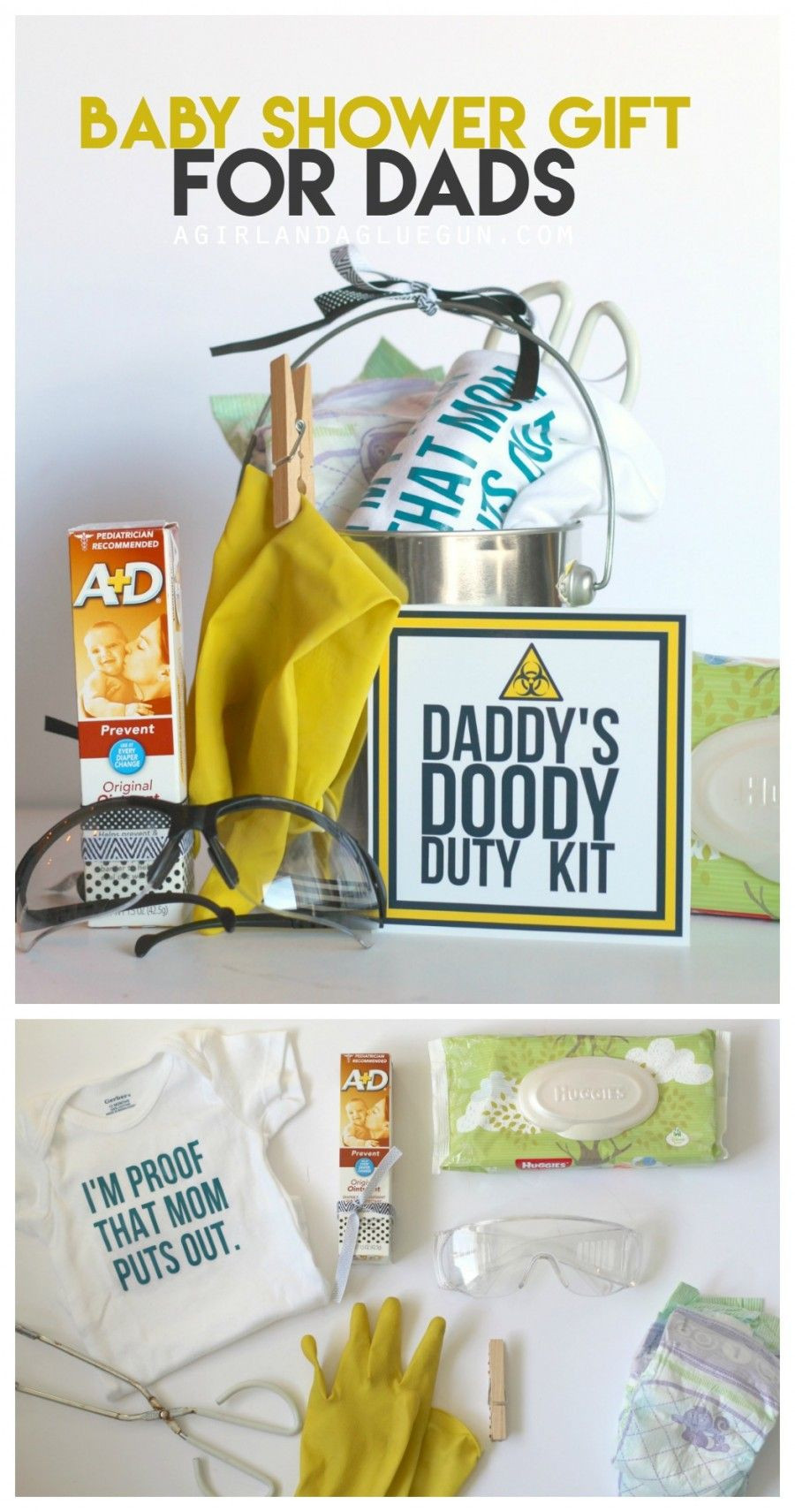 Daddy Baby Shower Gift Ideas
 funny baby shower t Daddy doody duty kit