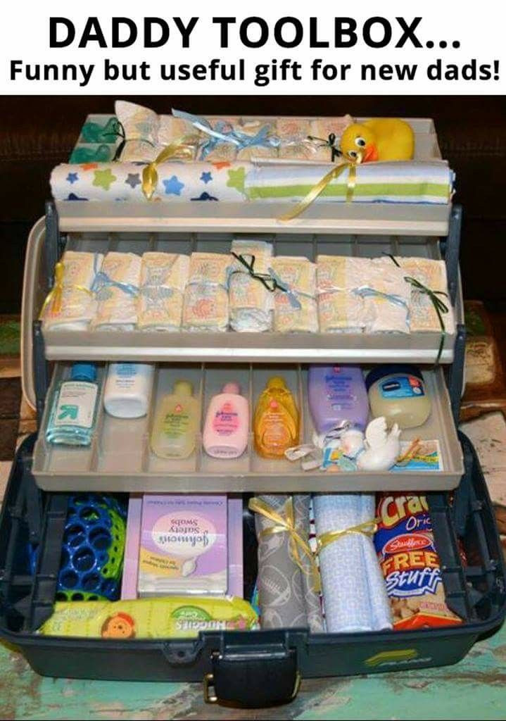 Daddy Baby Shower Gift Ideas
 Daddy Tool Box Such a cute idea