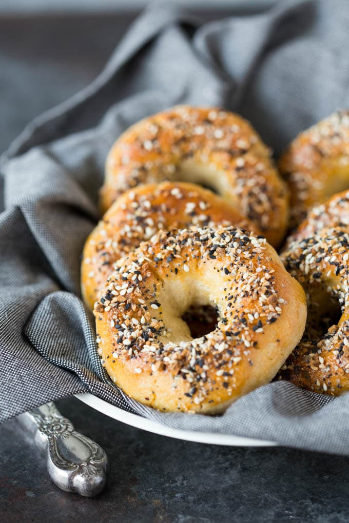 Dairy Free Bagels
 Paleo Everything Bagels Grain Free & Gluten Free