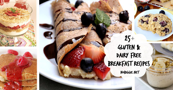 Dairy Free Brunch Recipes
 25 Gluten Free and Dairy Free Breakfast Recipes
