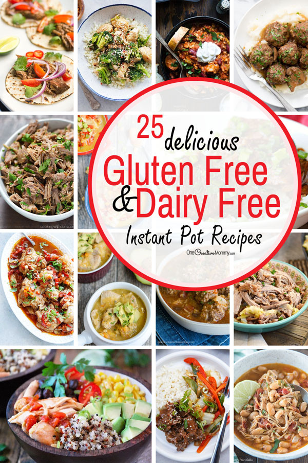 Dairy Free Instant Pot Recipes
 Gluten free instant pot recipes that are also dairy free