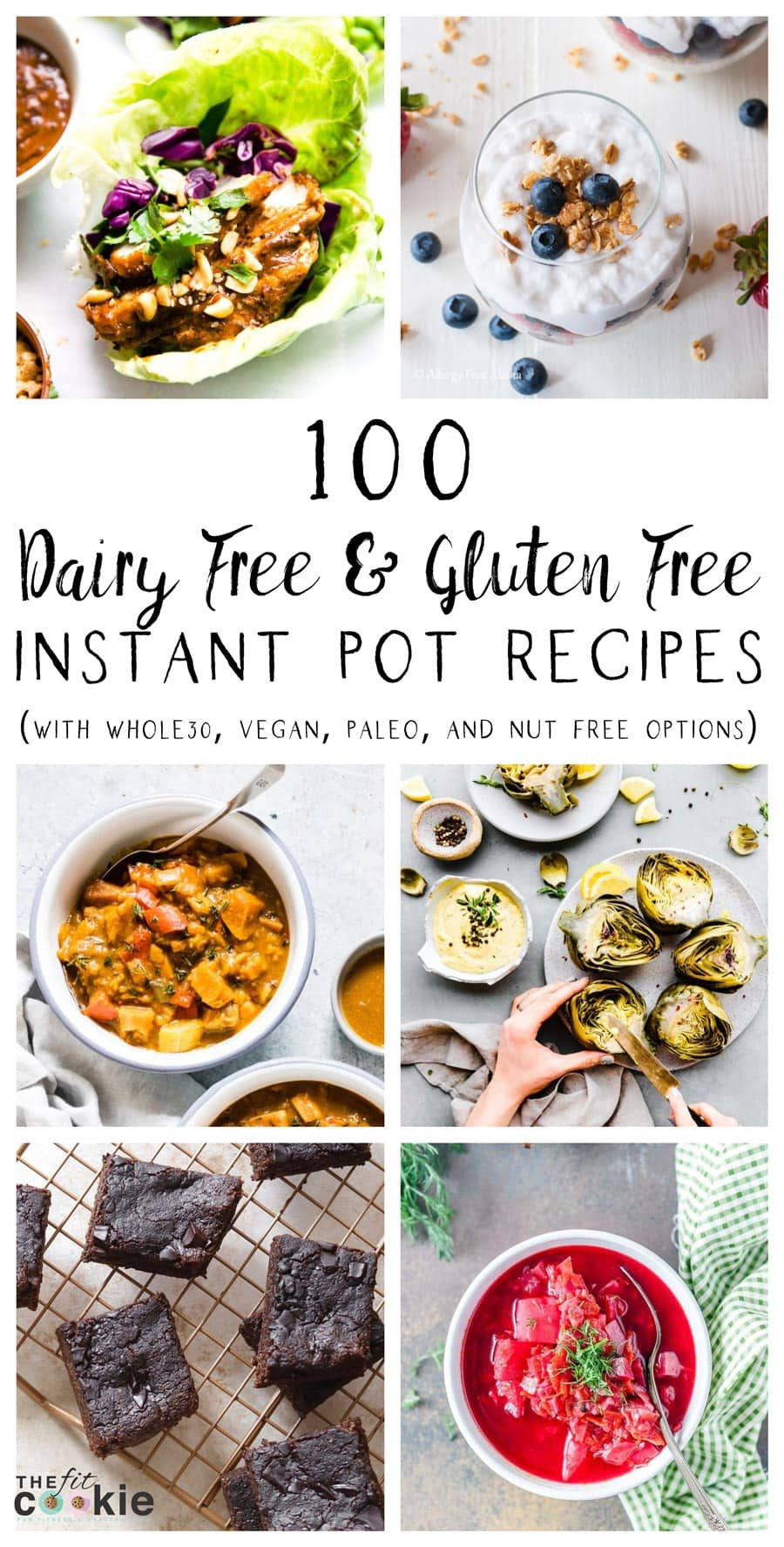 Dairy Free Instant Pot Recipes
 100 Dairy Free and Gluten Free Instant Pot Recipes • The