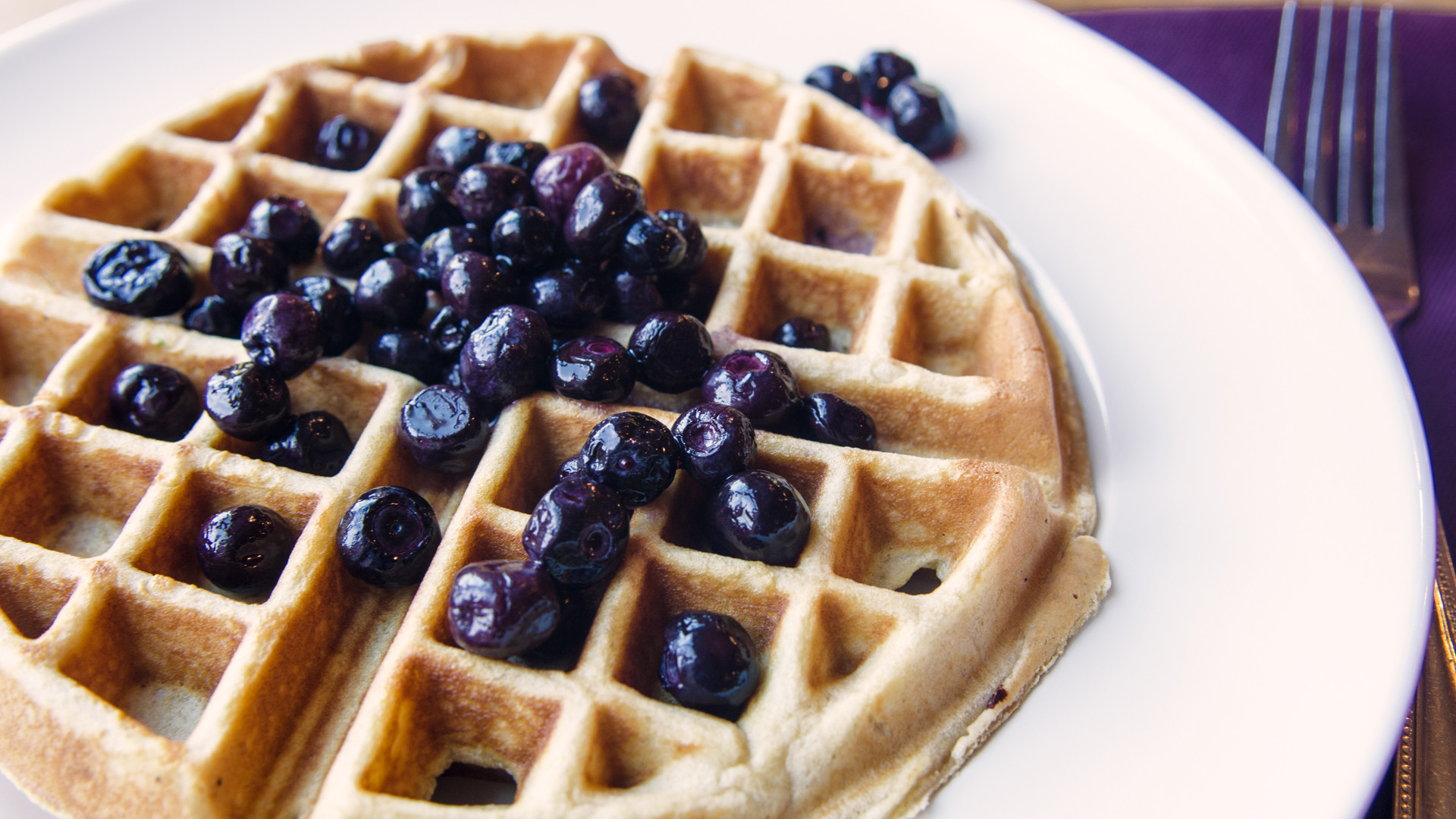 Dairy Free Waffles
 Fluffy Gluten Free Waffles