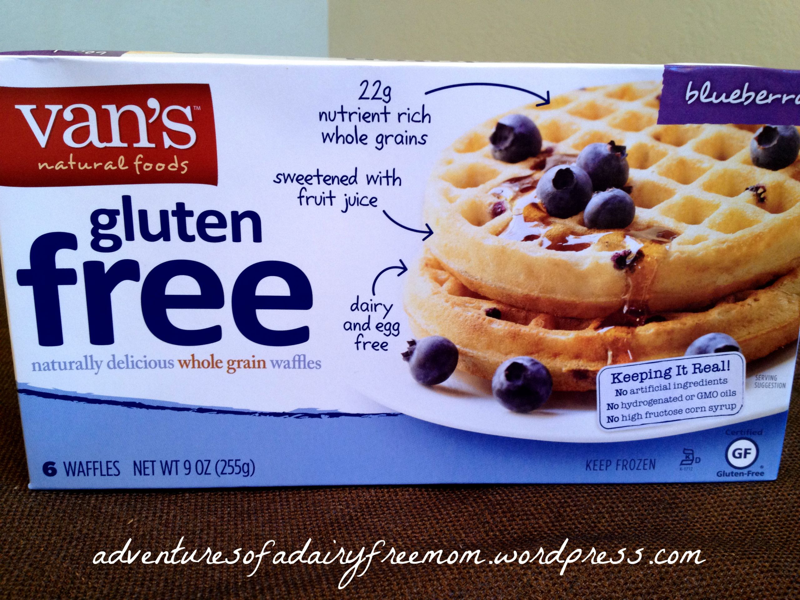 Dairy Free Waffles
 Dairy Free and Gluten Free Toddler Breakfast Waffle and