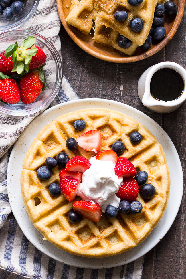 Dairy Free Waffles
 Classic Paleo Waffles Grain Free Dairy Free