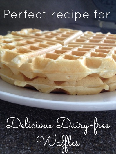 Dairy Free Waffles
 Dairy free waffles recipe Four Plus an Angel