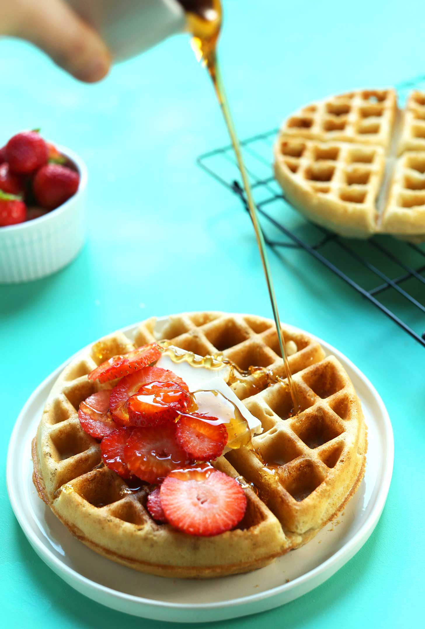 Dairy Free Waffles
 The Best Vegan Gluten Free Waffles