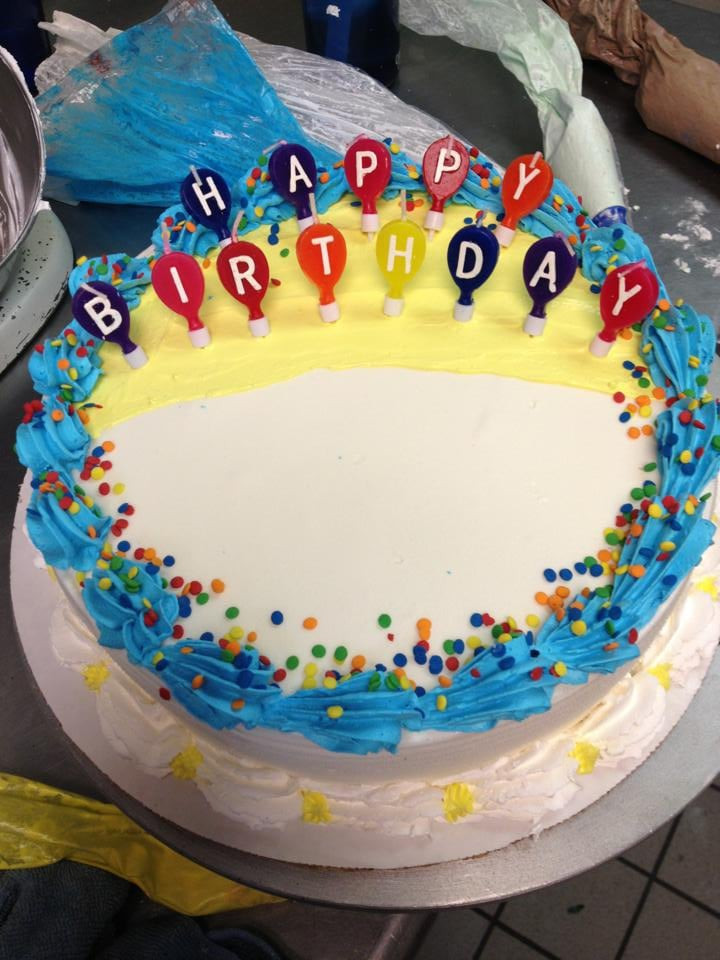 Dairy Queen Birthday Cakes
 DQ 10" ice cream cake with Happy Birthday candles Yelp