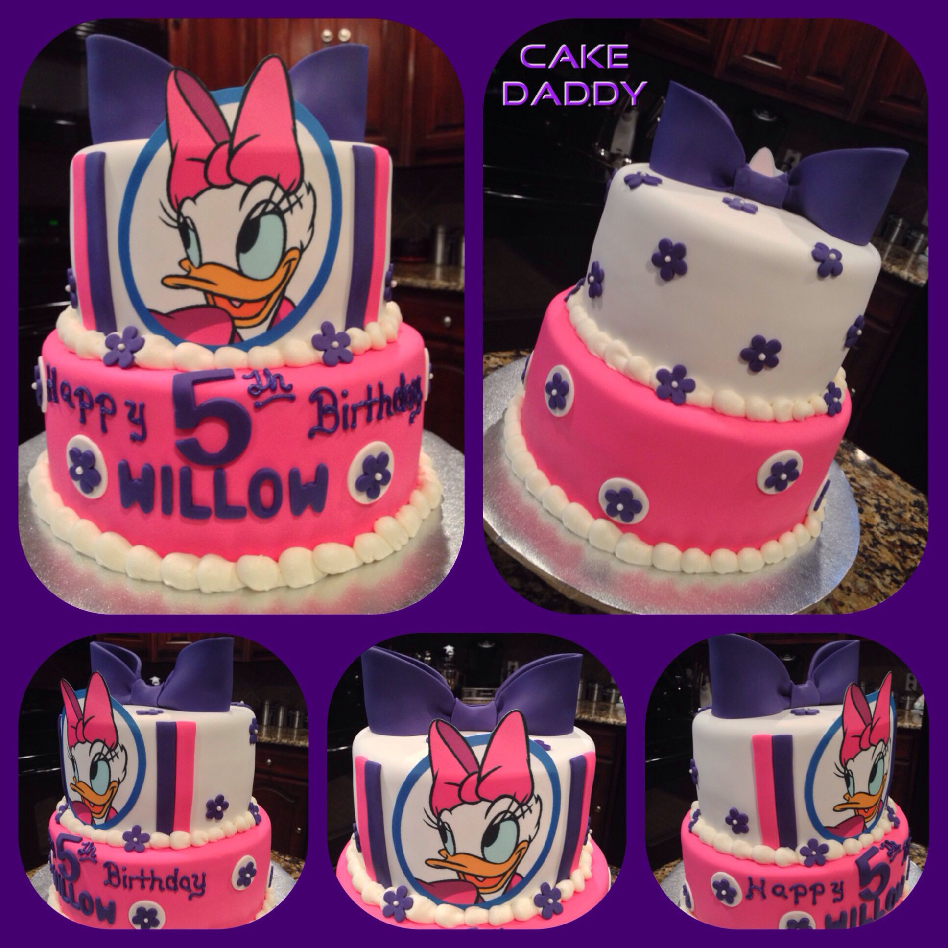 Daisy Duck Birthday Cake
 Daisy Duck birthday cake