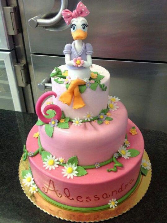 Daisy Duck Birthday Cake
 Daisy Duck cake I love Daisy