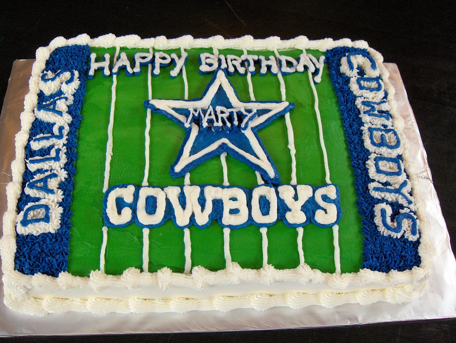 Dallas Cowboys Birthday Cakes
 Cat s Cake Creations Dallas Cowboys Birthday Cake