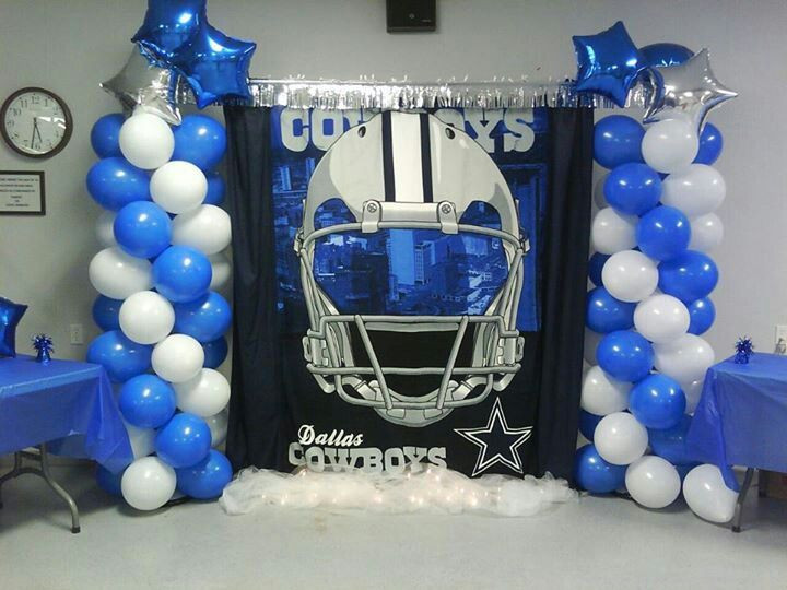 Dallas Cowboys Birthday Decorations
 Dallas Cowboy bday party