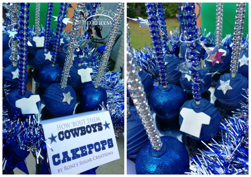 Dallas Cowboys Birthday Decorations
 Dallas Cowboys Football Party Made by A Princess