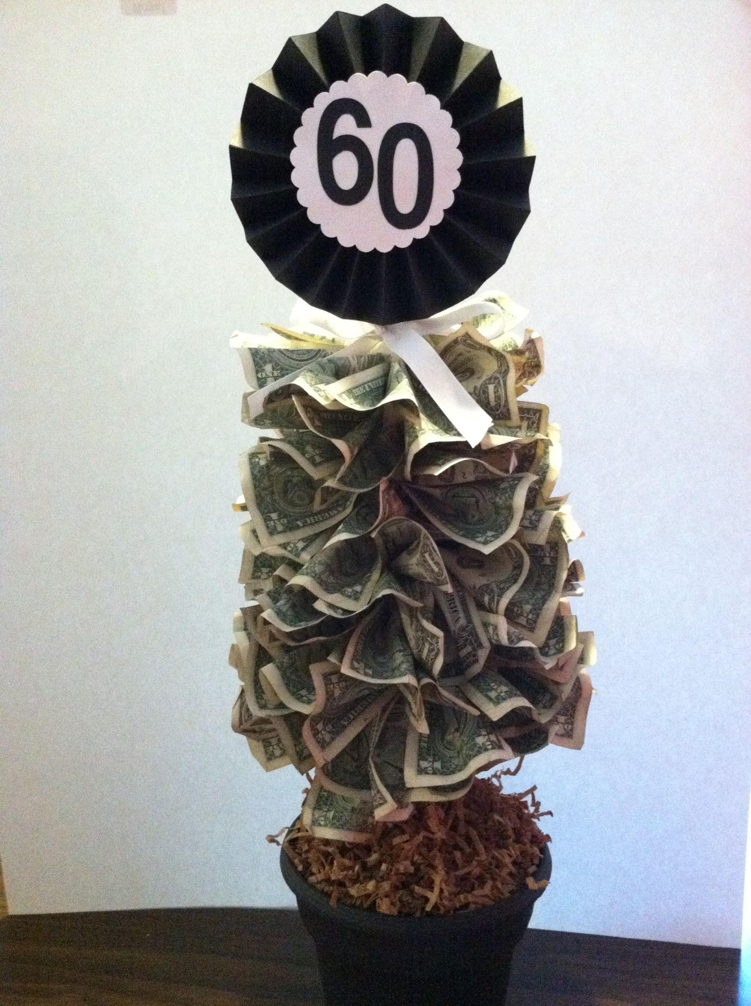 Dallas Cowboys Birthday Gift Ideas
 Money tree for a friends 60th birthday 60 $1 dollar
