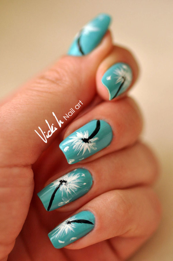 Dandelion Nail Art
 15 Cute Dandelion Nail Art Ideas And Tutorials