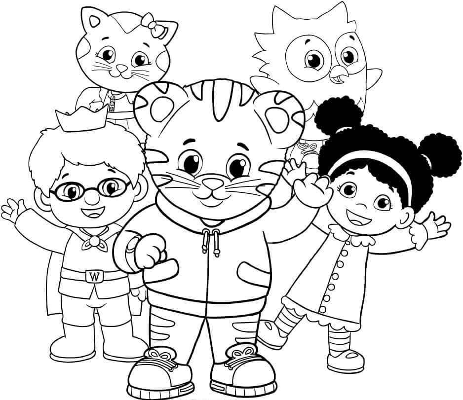 Daniel Tiger Coloring Pages Printable
 12 Free Printable Daniel Tiger s Neighborhood Coloring Pages