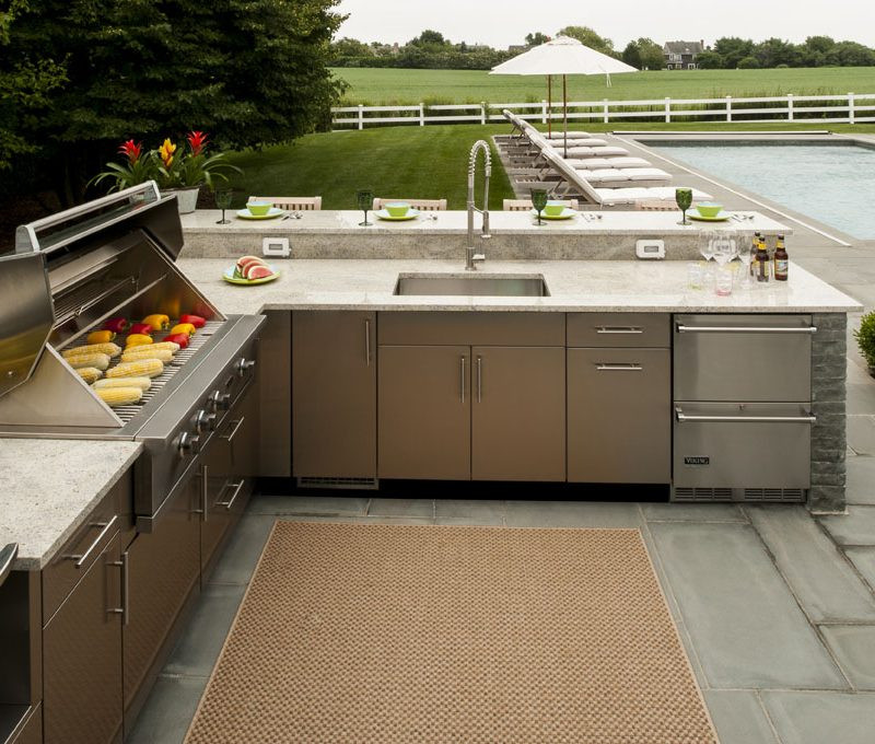 Danvers Outdoor Kitchen
 Danver Stainless Steel Outdoor Cabinets