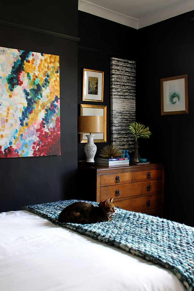 Dark Paint In Bedroom
 8 Bold Paint Colors You Have to Try in Your Small Bedroom