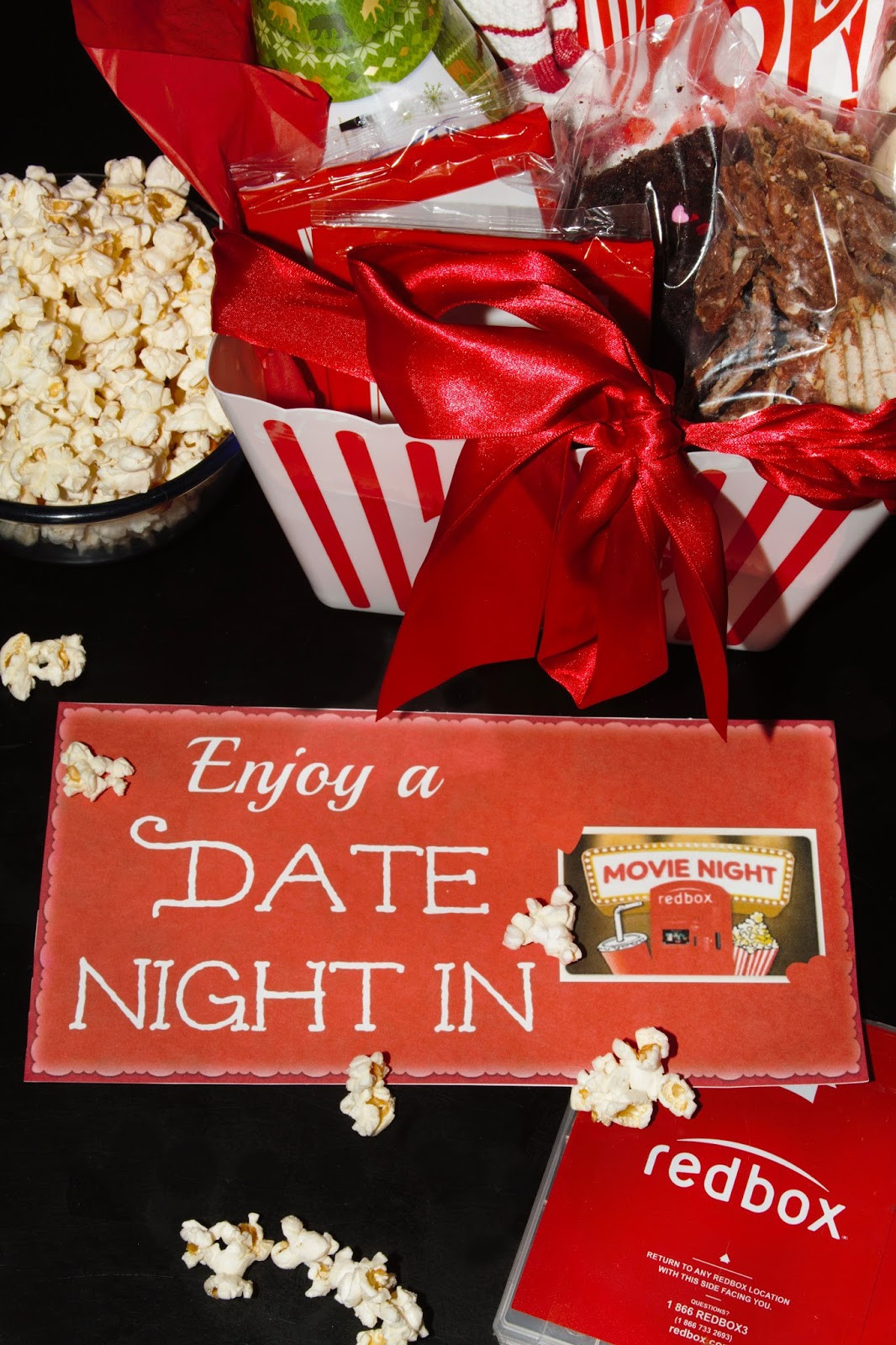 Date Night Gift Basket Ideas
 For the Love of Food DIY Date Night In Gift Basket with