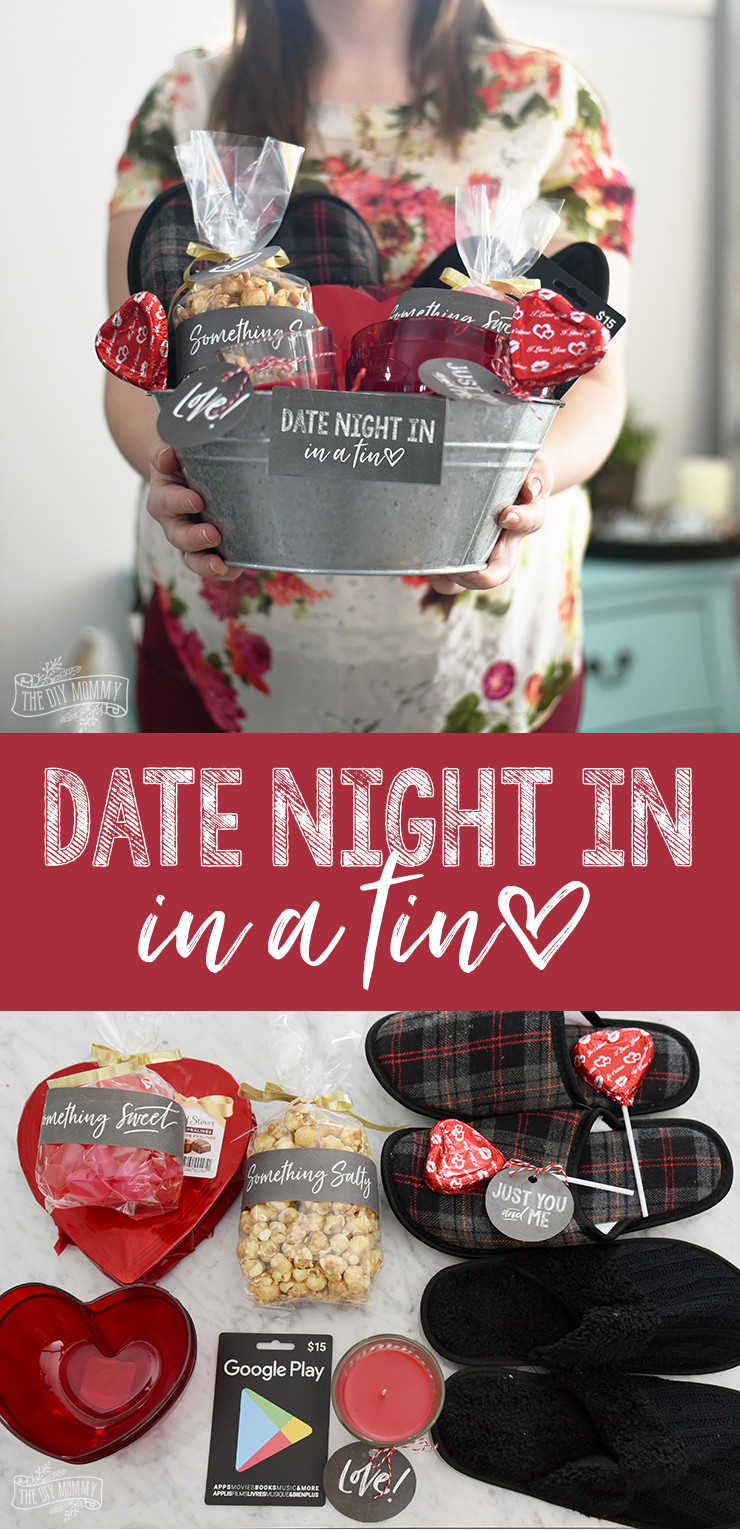 Date Night Gift Basket Ideas
 Valentine’s Day Date Night In Gift Basket Idea 24 More