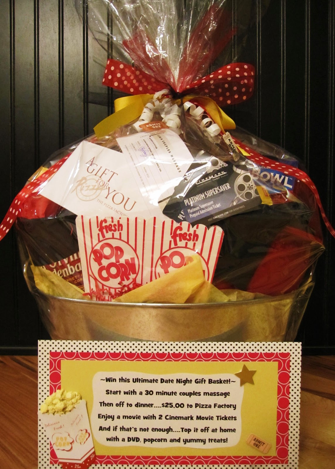 Date Night Gift Basket Ideas
 My Family Dentist Dr Ed Faddis DDS "ULTIMATE DATE