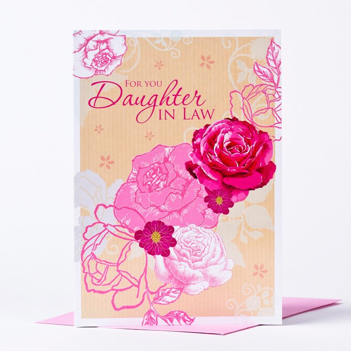 Daughter In Law Birthday Cards
 Birthday Card For You Daughter in Law