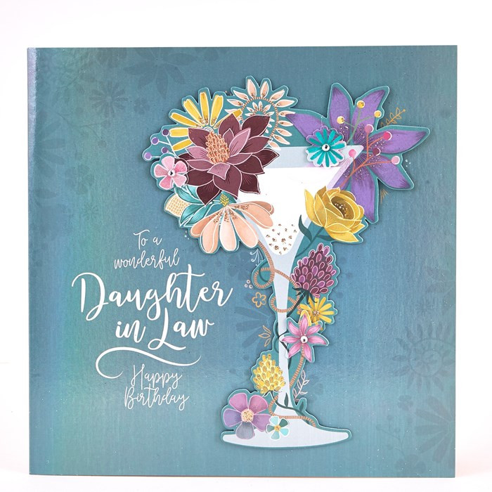 Daughter In Law Birthday Cards
 Exquisite Collection Birthday Card Daughter In Law