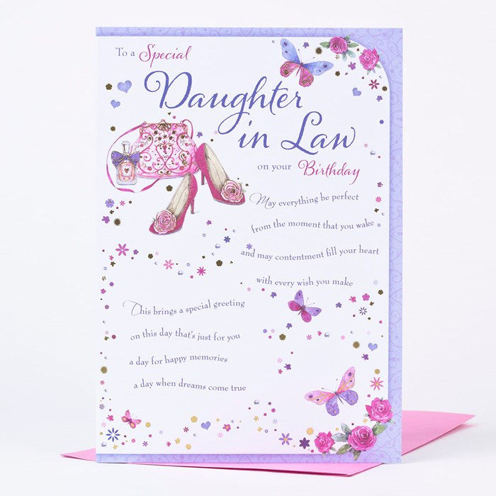 Daughter In Law Birthday Cards
 Birthday Card Special Daughter in Law