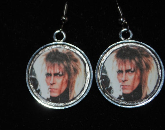 David Bowie Earrings
 David Bowie Goblin King Earrings