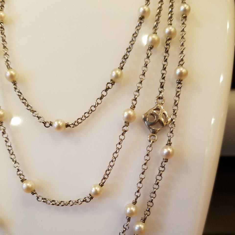 David Yurman Long Necklace
 David Yurman Pearl Long In Necklace Tradesy