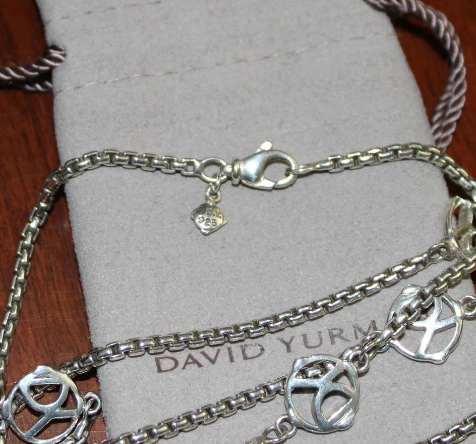 David Yurman Long Necklace
 David Yurman Silver reserved Sterling Logo Chain