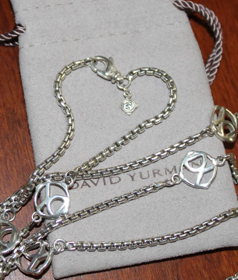 David Yurman Long Necklace
 David Yurman Silver reserved Sterling Logo Chain