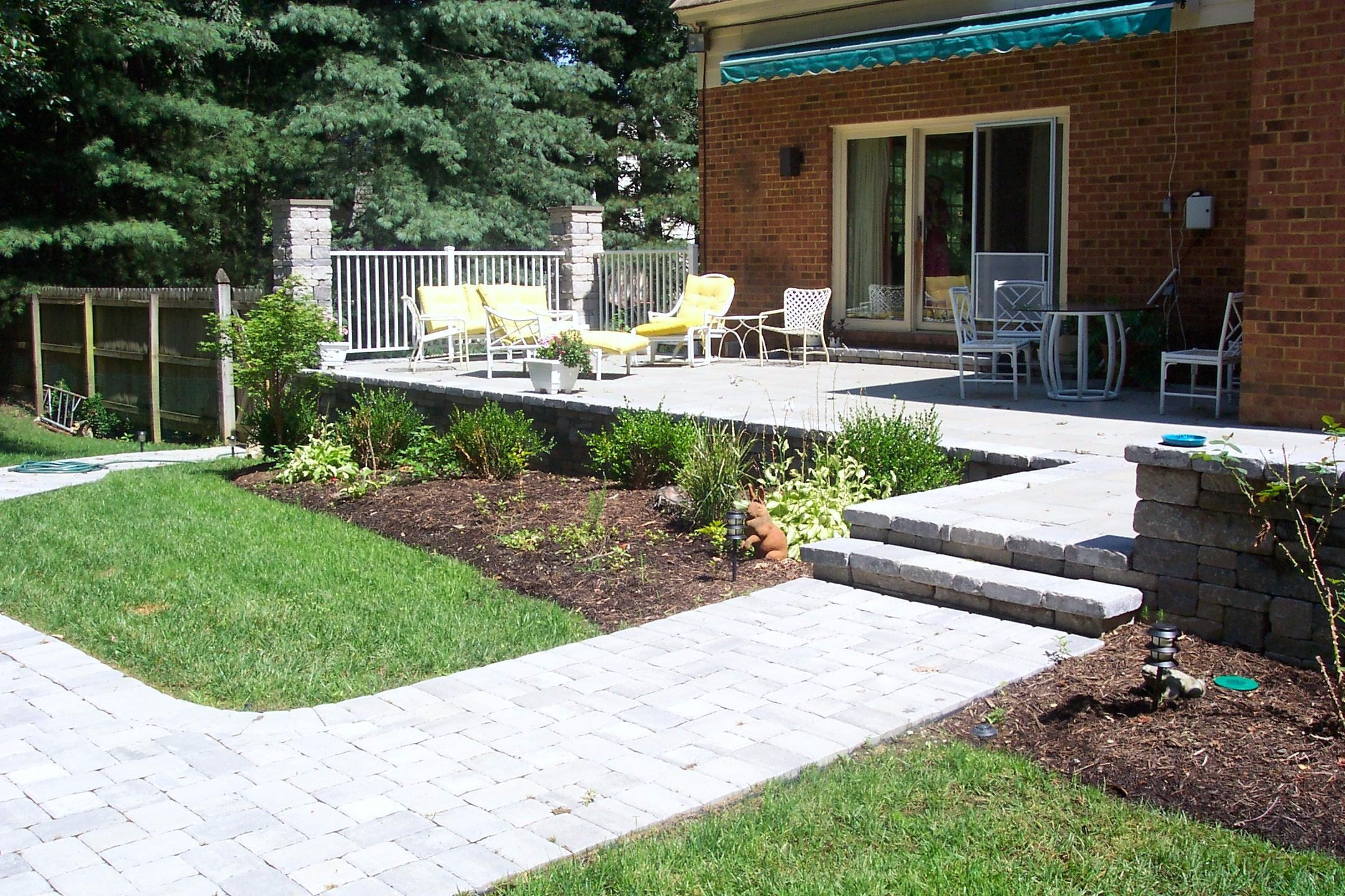 Deck And Landscape Design
 paver patios vs wood deck