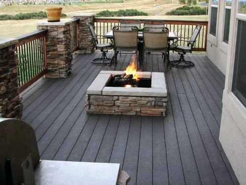 Deck Fire Pits
 Top 50 Best Deck Fire Pit Ideas Wood Safe Designs