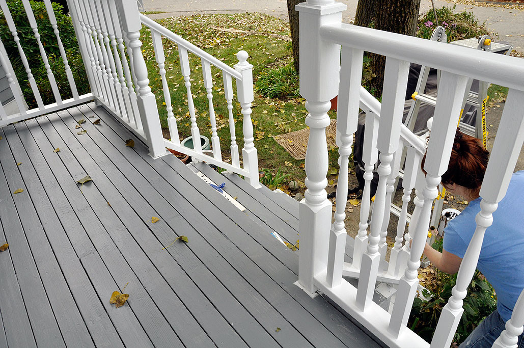 Deck Floor Paint
 Front Porch Painting