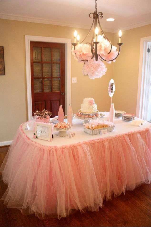 Decorating Ideas For Baby Shower Gift Table
 Gorgeous Baby Shower Gift Idea For Mom And Dad And Table