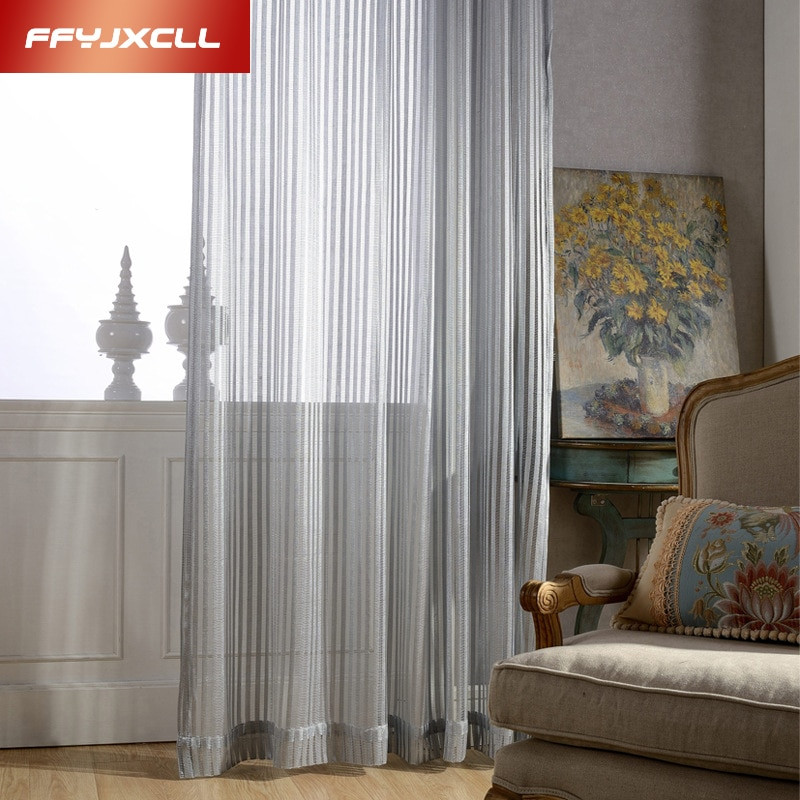 Decorative Curtains For Living Room
 Translucidus Breathable Decorative Modern Curtains For