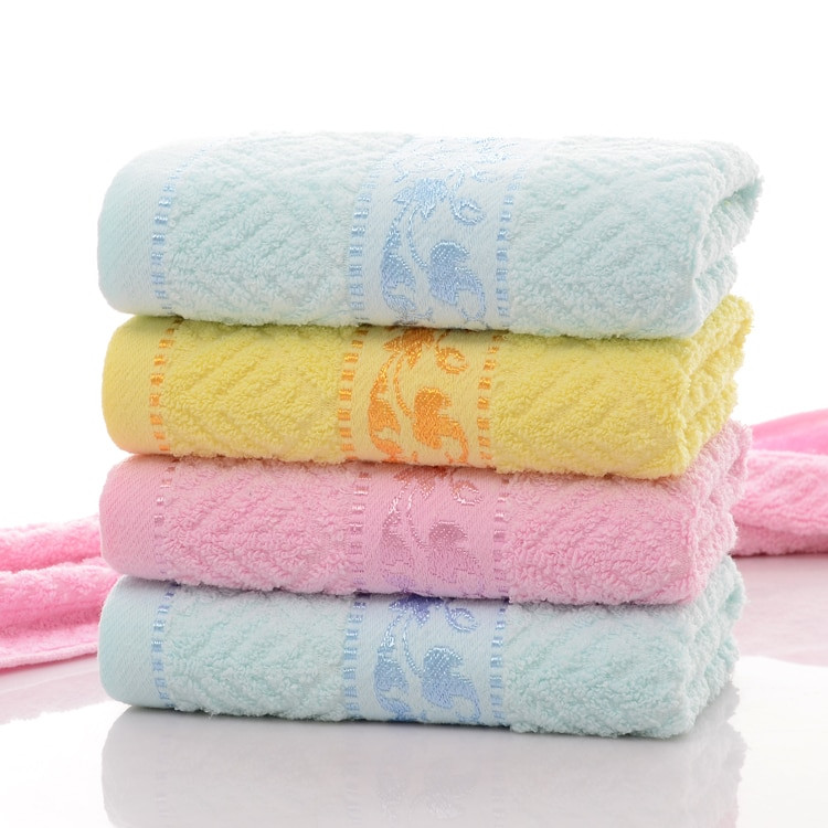 Decorative Hand Towels For Bathroom
 3PCS 35 75cm Solid Cotton Hand Towels Plaid Brand