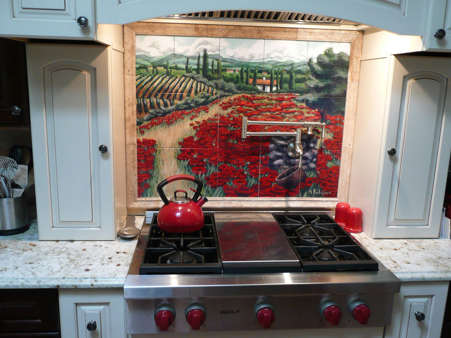 Decorative Tiles For Kitchen
 Kitchen Backsplash Tile Mural Custom Tile and Tile Murals
