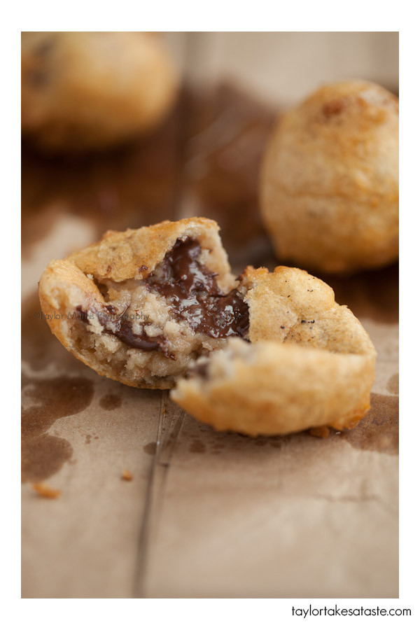 Deep Fried Chocolate Chip Cookies
 Deep Fried Chocolate Chip Cookie Dough