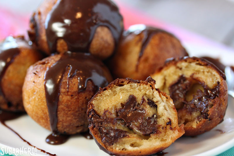 Deep Fried Chocolate Chip Cookies
 Deep Fried Chocolate Chip Cookie Dough SugarHero