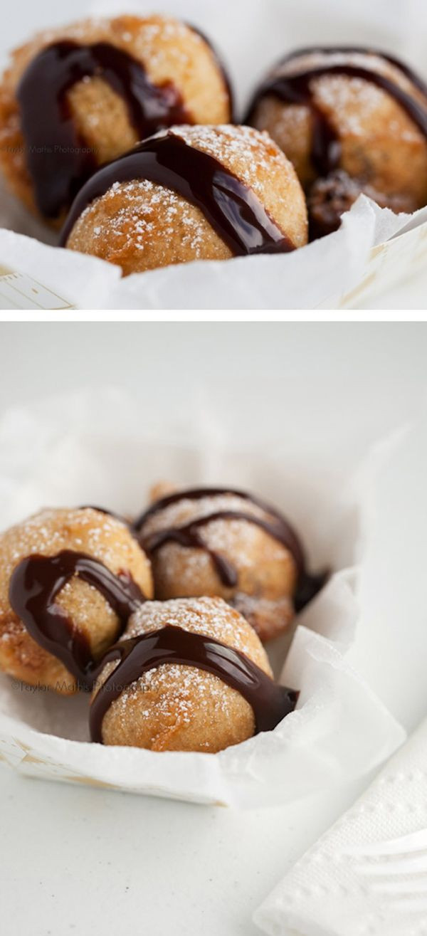 Deep Fried Chocolate Chip Cookies
 Deep Fried Chocolate Chip Cookie Dough