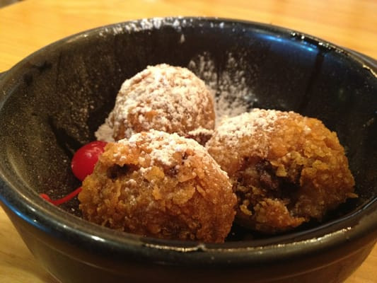 Deep Fried Chocolate Chip Cookies
 Little nookies deep fried chocolate chip cookies