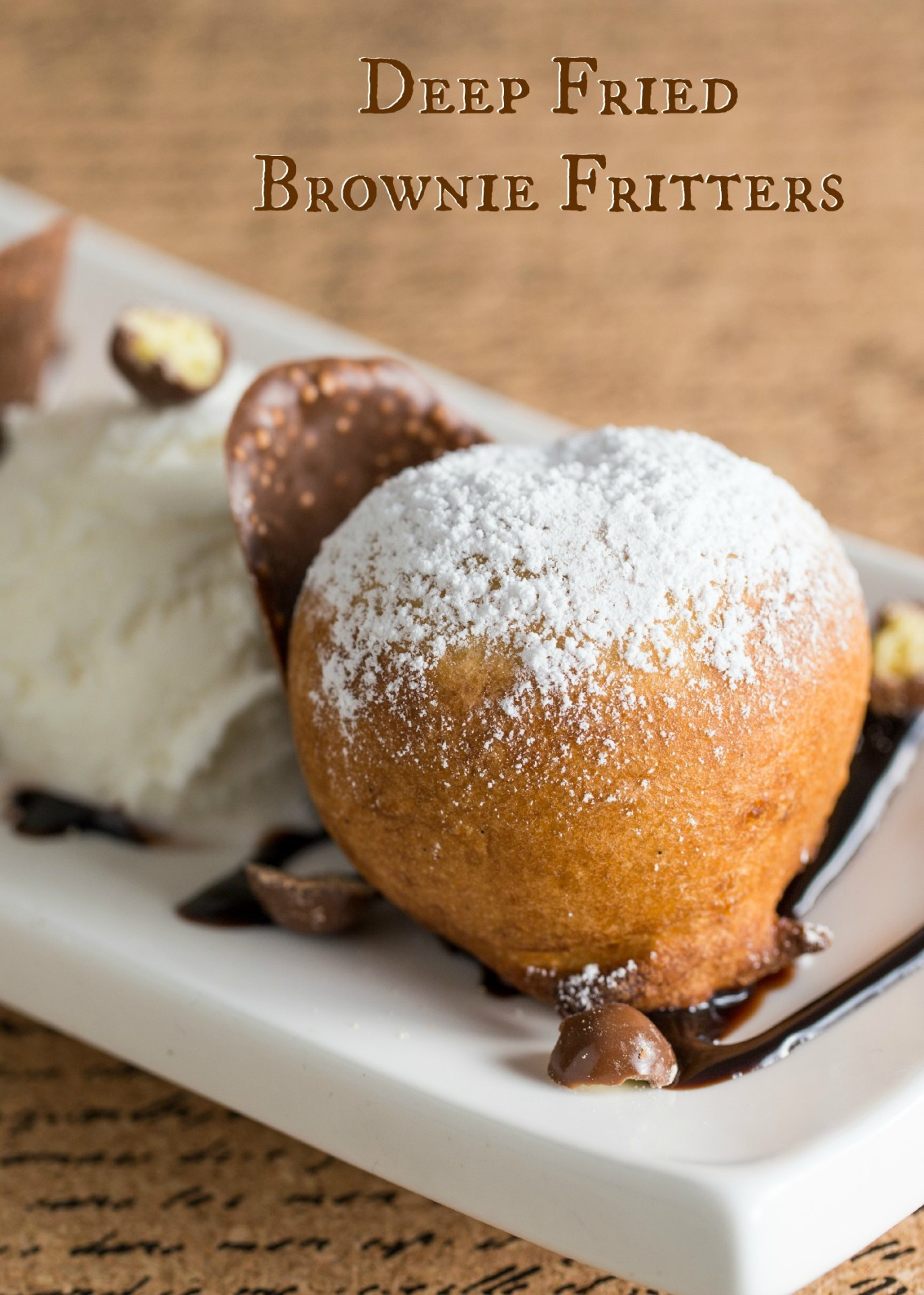 Deep Fried Dessert Recipes
 Deep Fried Brownie Fritters Overtime Cook