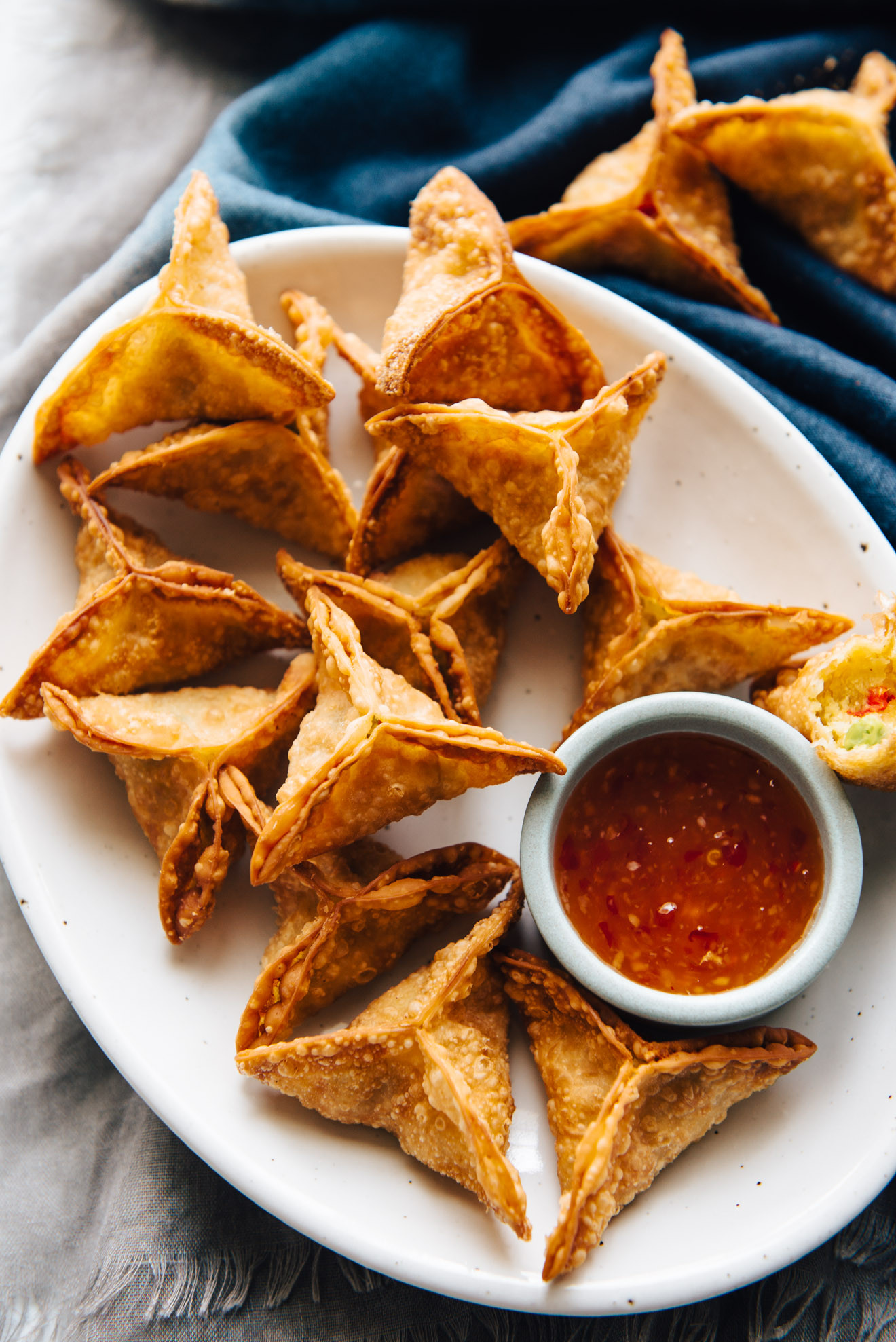 Deep Fried Dumplings
 Curried Potato Fried Dumplings