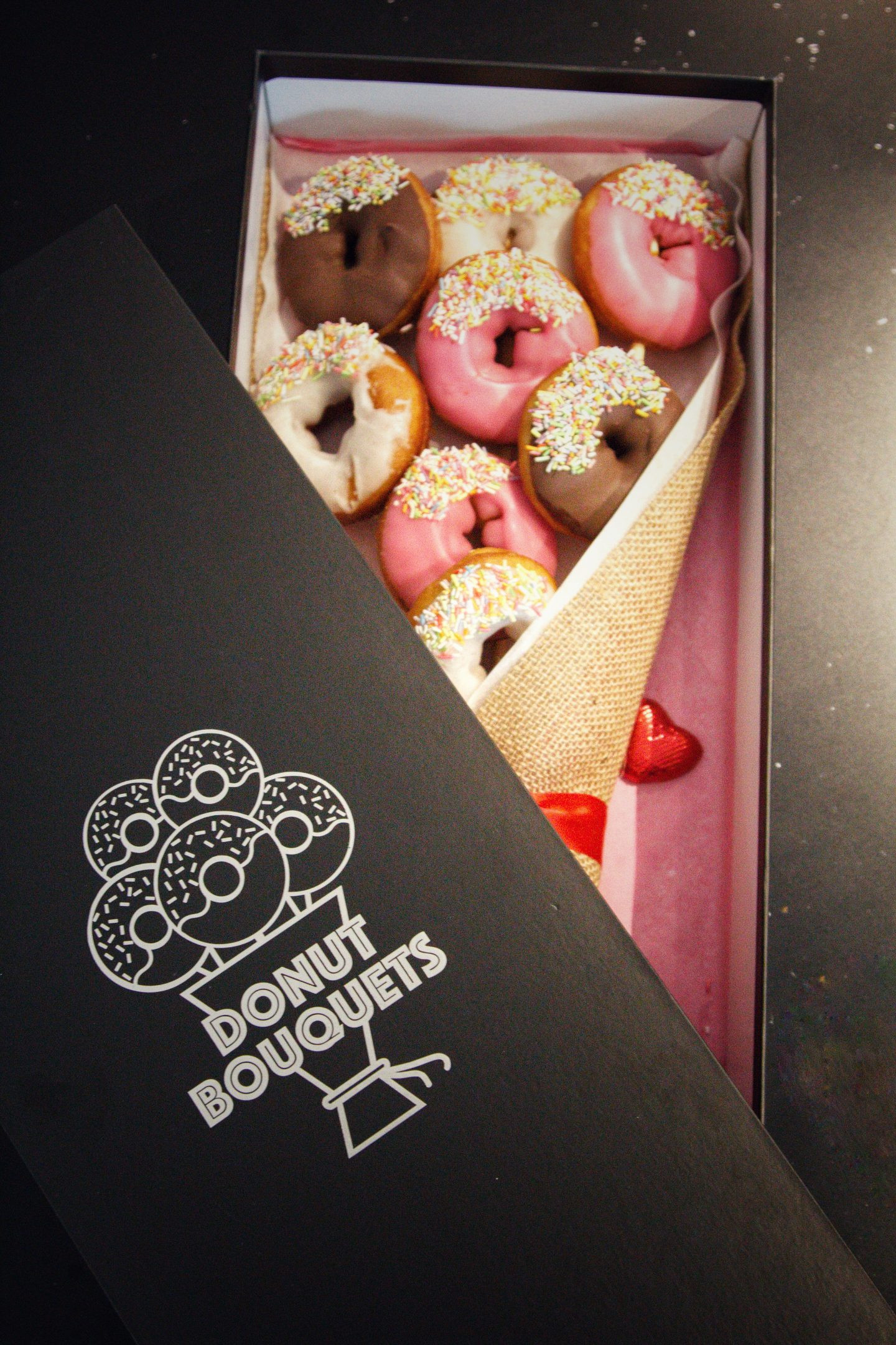 Delivered Birthday Gifts
 Donut delivery London Unique ts Flower alternatives