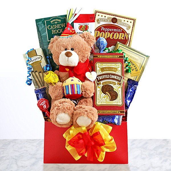 Delivered Birthday Gifts
 Birthday Gift Baskets Send Birthday Wishes with Gift