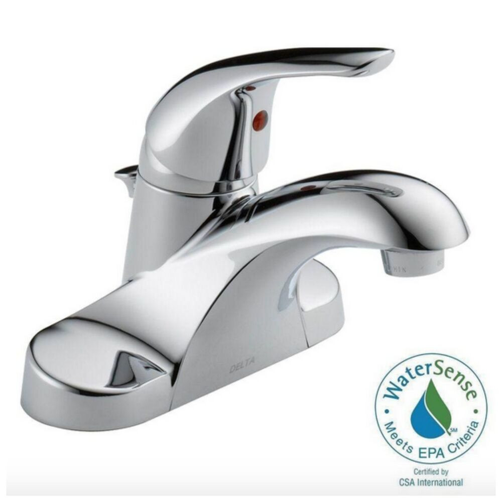 Delta Bathroom Sink Faucet
 Delta Bathroom Bath Sink Water Faucet Single Handle