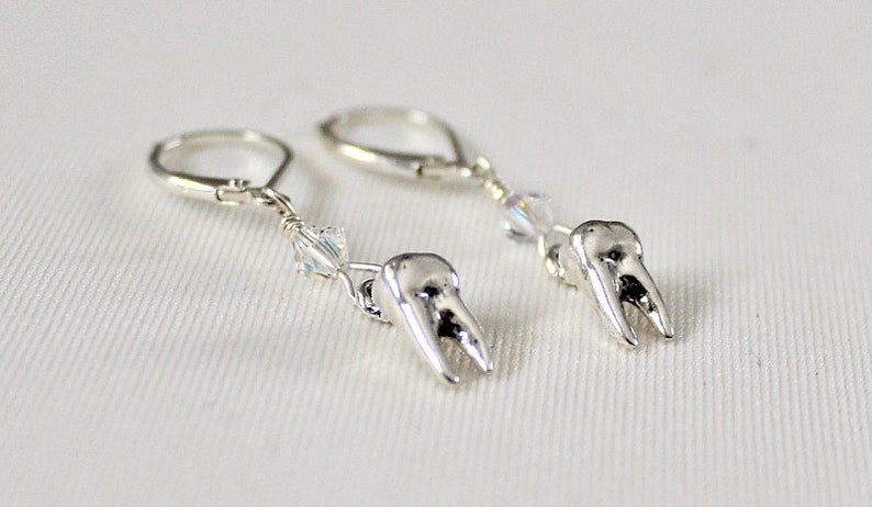 Dental Hygienist Graduation Gift Ideas
 Tooth Earrings Dental Hygienist Graduation Gift Ideas